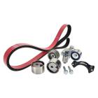 IAG Timing Belt Kit with Adjustable Idlers - Red Belt (02-14 WRX, 04-21 STI, 05-12 LGT, 04-13 FXT)