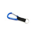 Tomei Blue Carabiner Keychain