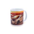 Tomei Mug White EVO Sunset Lake Kawaguchi