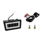 SMY F1 V3 Hyper-Flash Rear Brake Light - Smoked w/ DRL White Light Bar (11-14 WRX/STI)