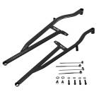 SMY Center Floor Power Brace Kit - Wrinkle Black (08-21 WRX/STI)