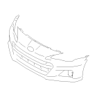 Subaru OEM Front Bumper Cover (13-16 BRZ)