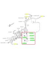 Subaru OEM Complete Coolant Hose Kit (09-10 Forester XT)