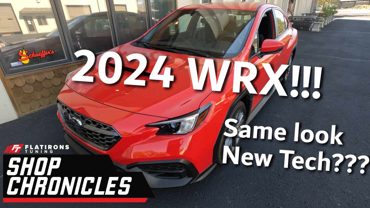 Two Reasons the 2024 WRX is All New