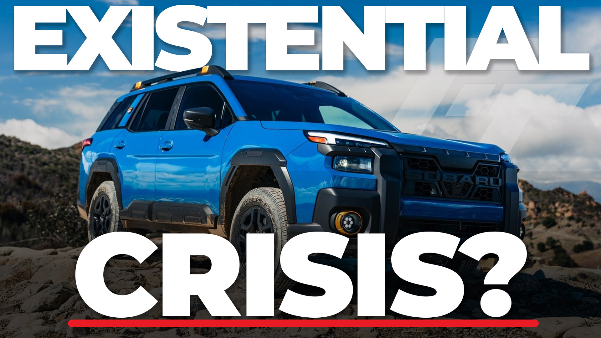 Subaru Existential Crisis?  Manual SUV's, and big sales growth?