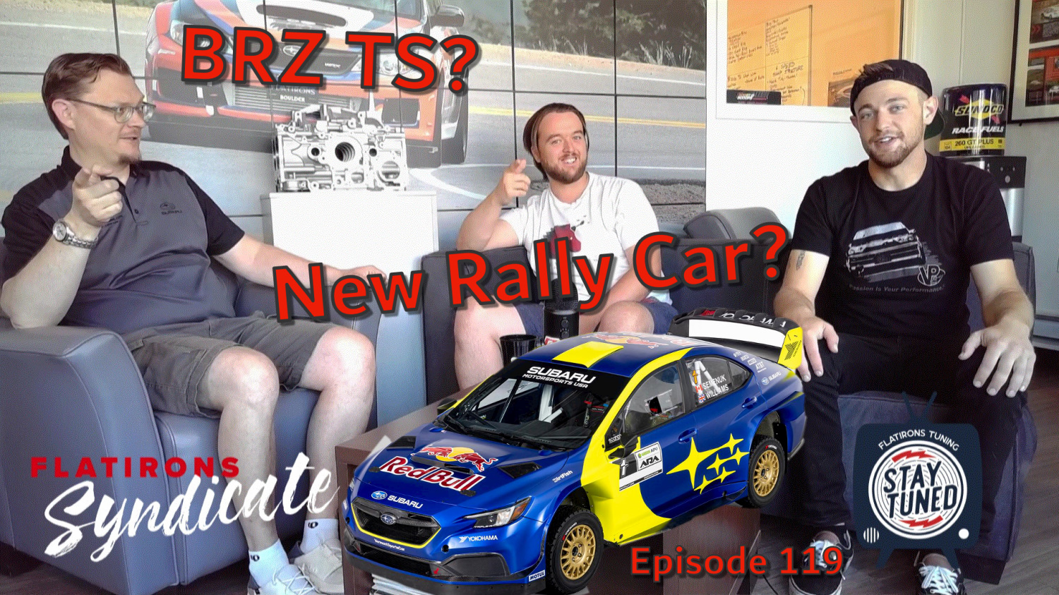 Our thoughts on the BRZ TS and new WRX Rally Car