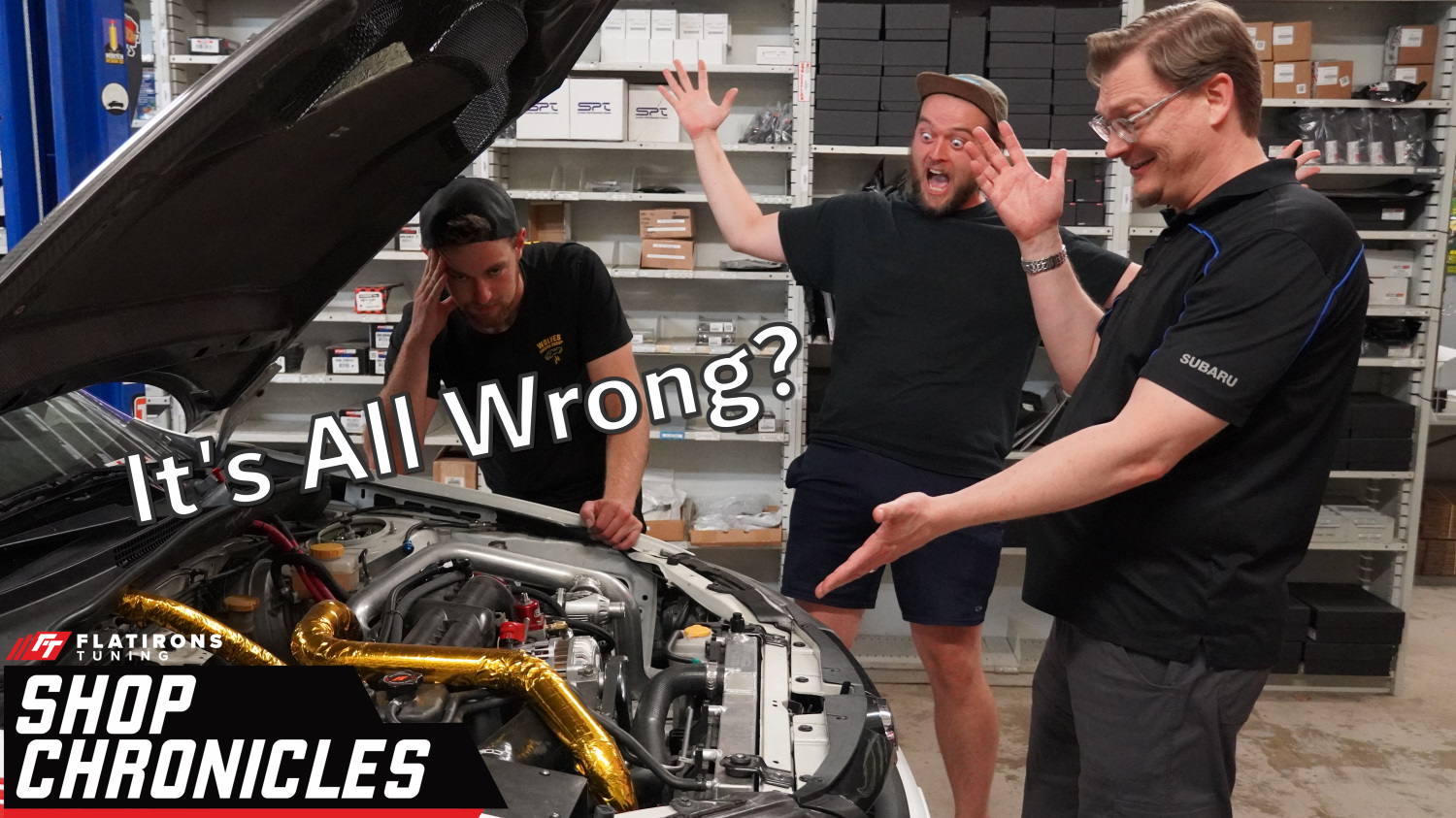 Our Pikes Peak STI build is all wrong?