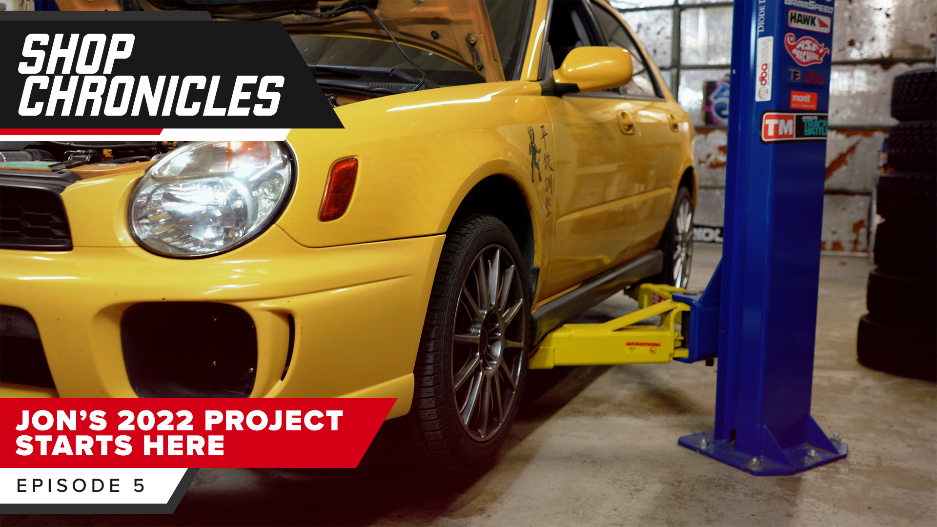 Jons 2022 WRX Project starts here