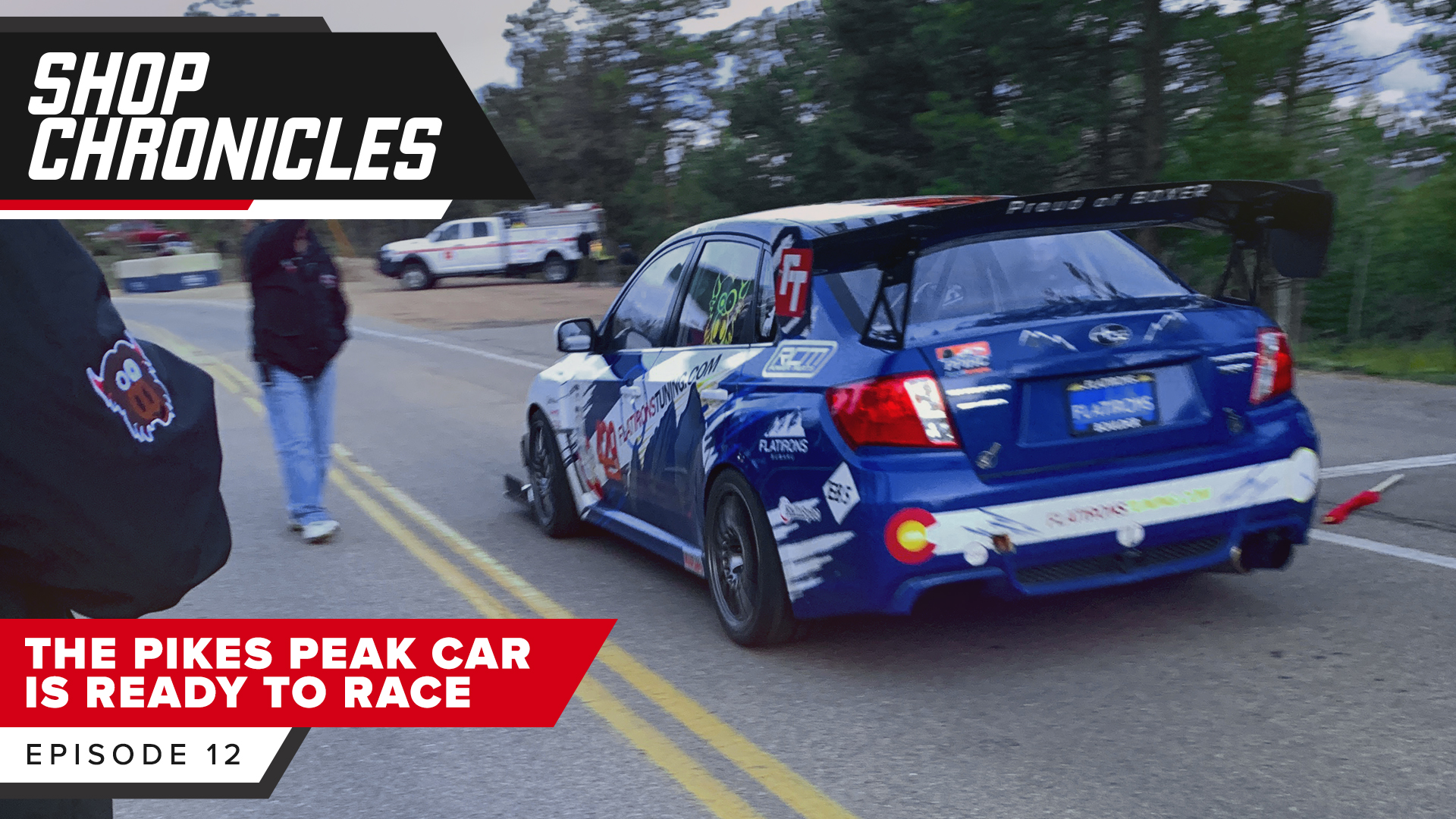 Our Pikes Peak Hill Climb car is ready to race