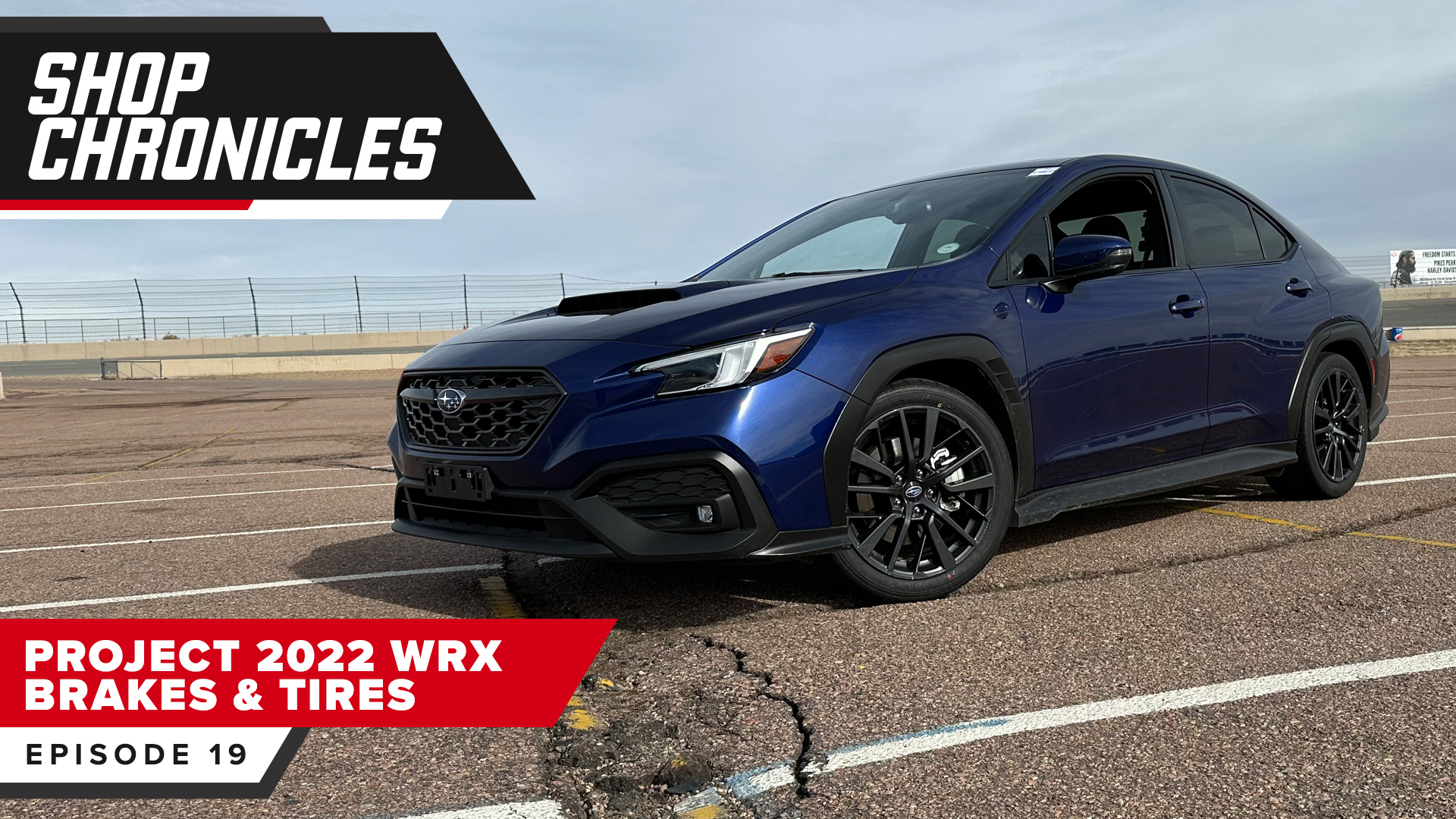 Project 2022 WRX Gets brakes and tires