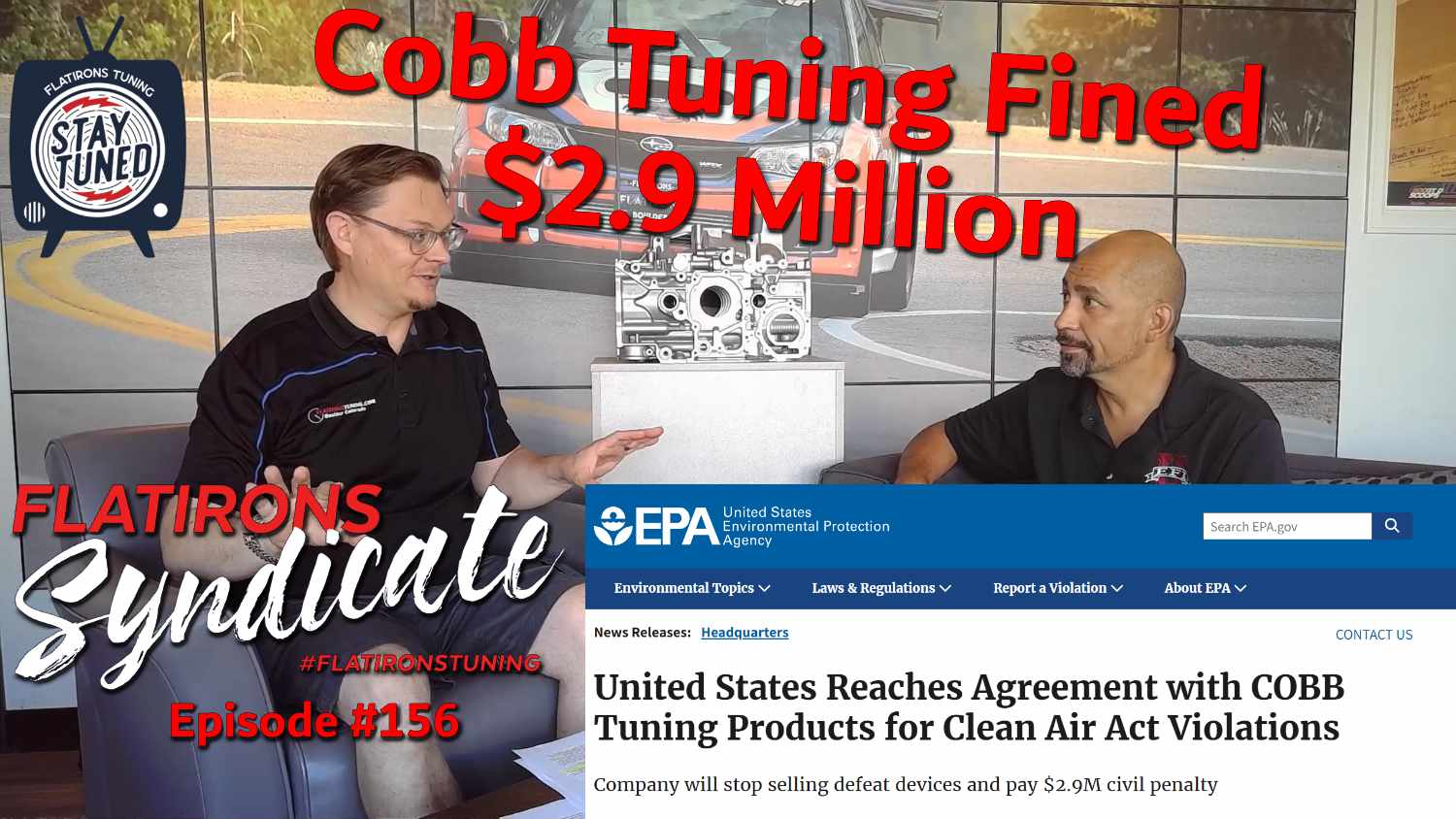 EPA settles with Cobb Tuning for $2.9 Million