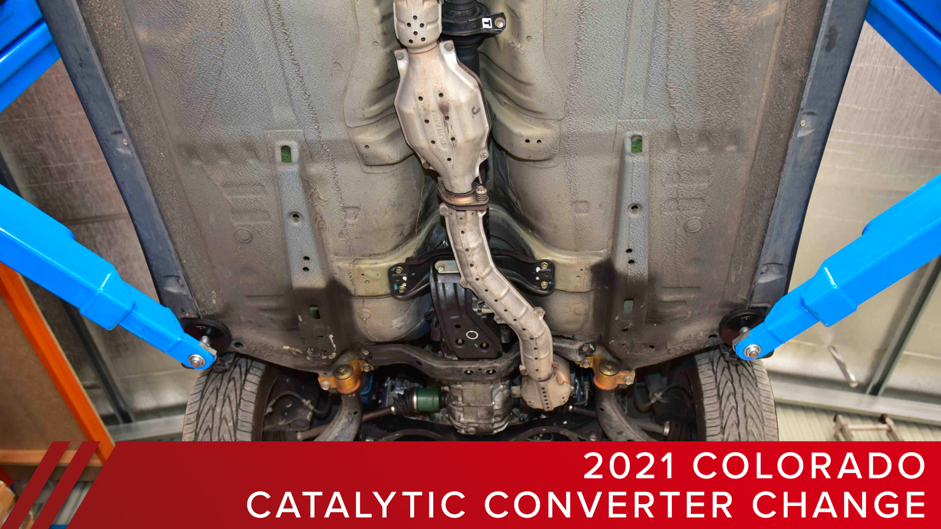 2021 Colorado Catalytic Converter Change