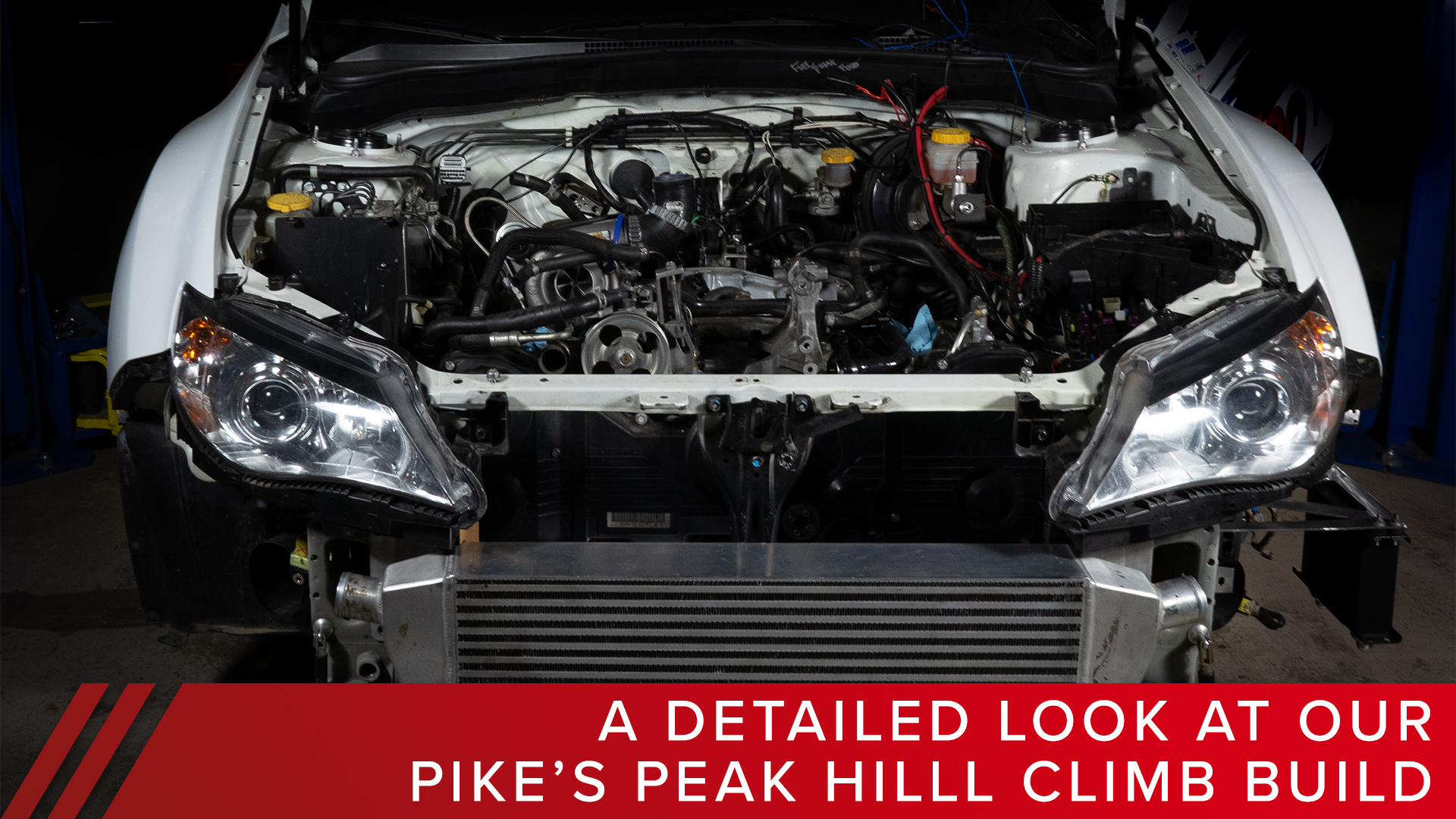 A detailed look at the build of our 2021 Pikes Peak Race Car