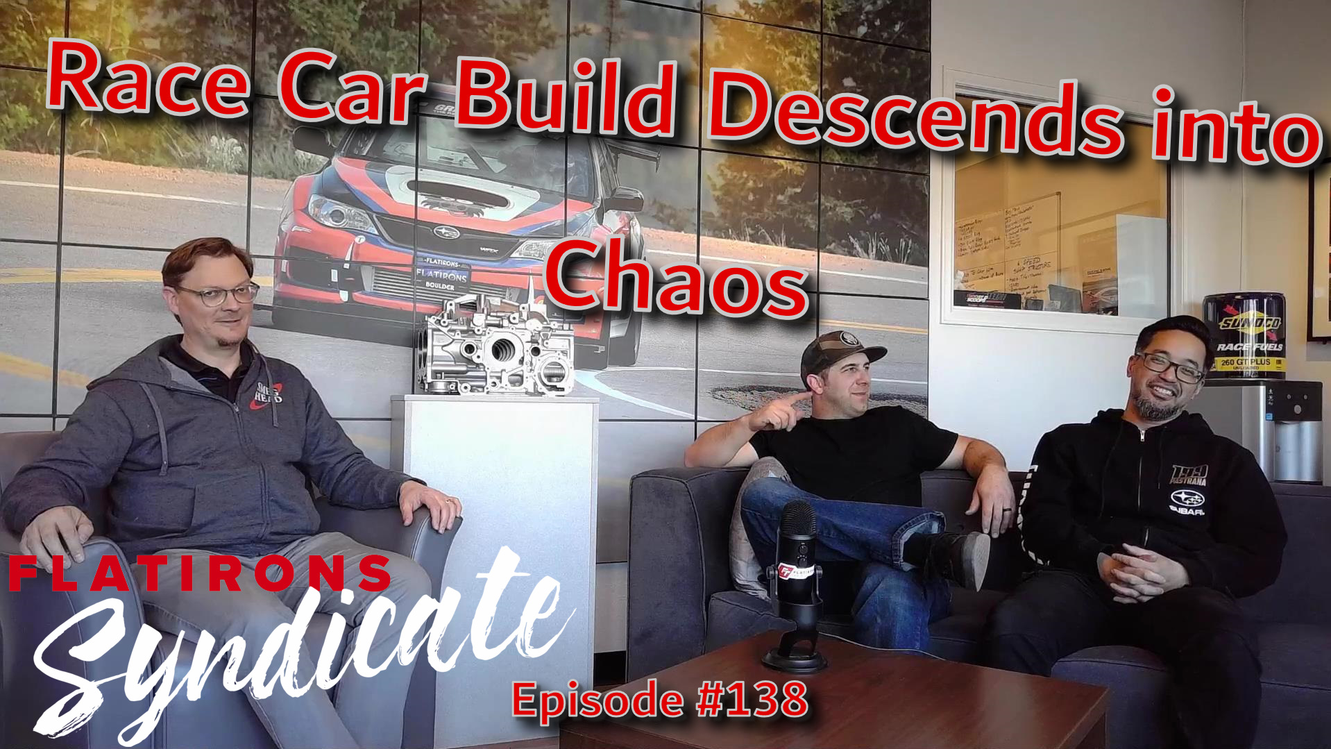 Orderly Talk of building a Race Car descends into Chaos