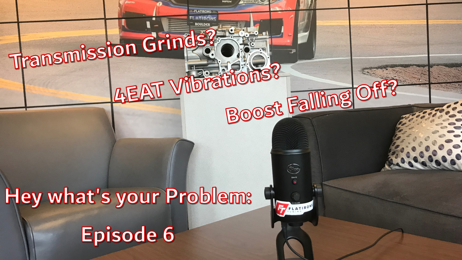 Transmission grinds, 4EAT vibration, and Boost falling off