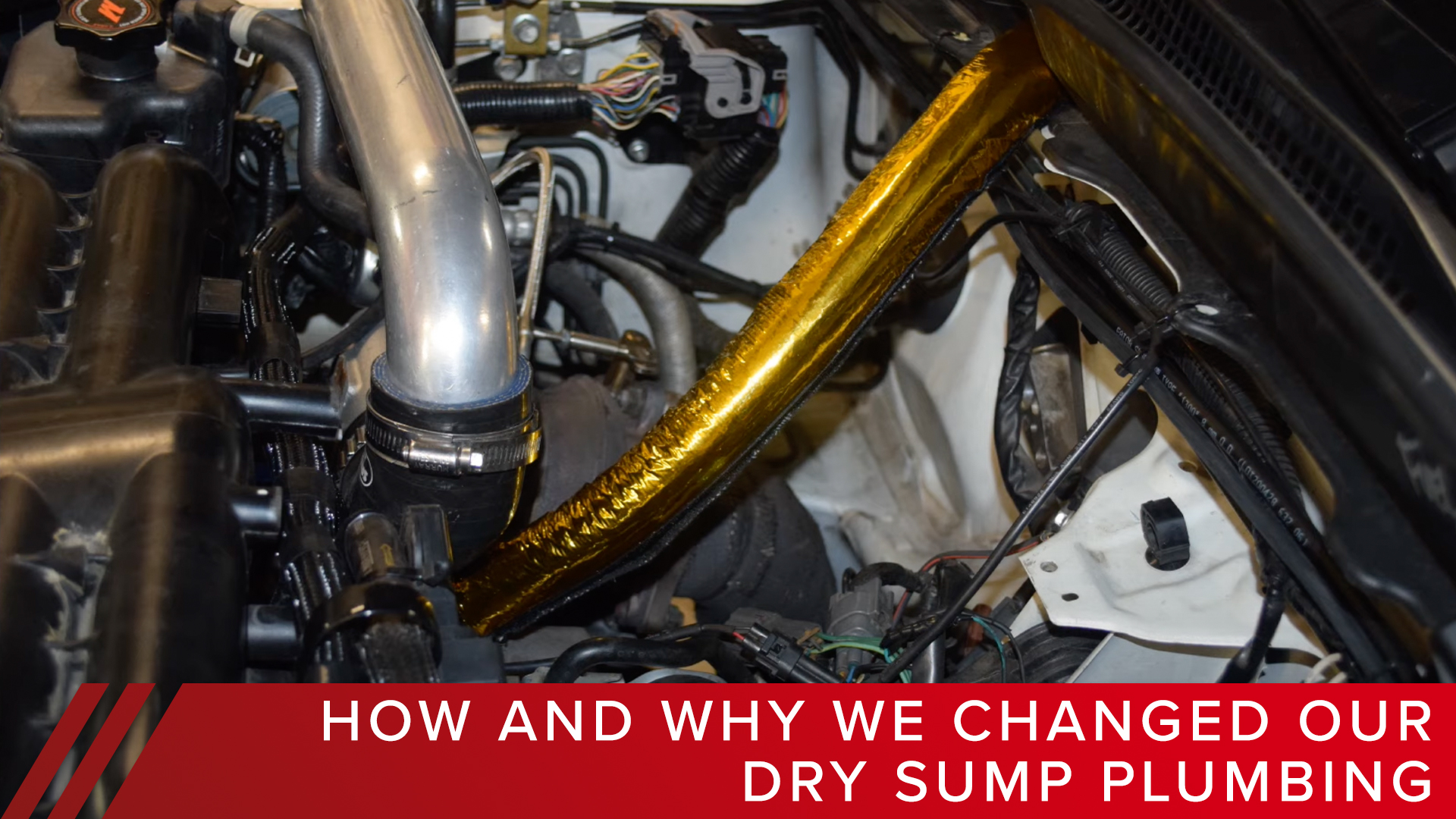 How and why we changed our Dry Sump plumbing - Dry Sump Up-Date Part 2