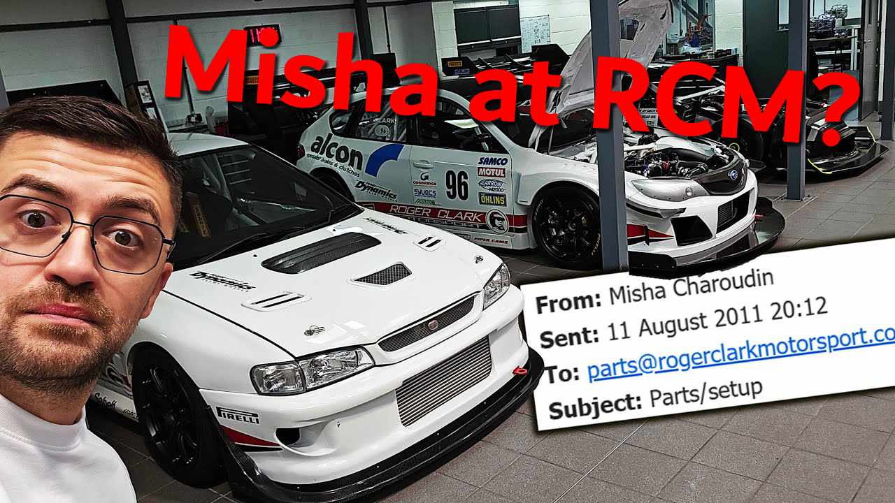Misha Charoudin at Roger Clark Motorsport?
