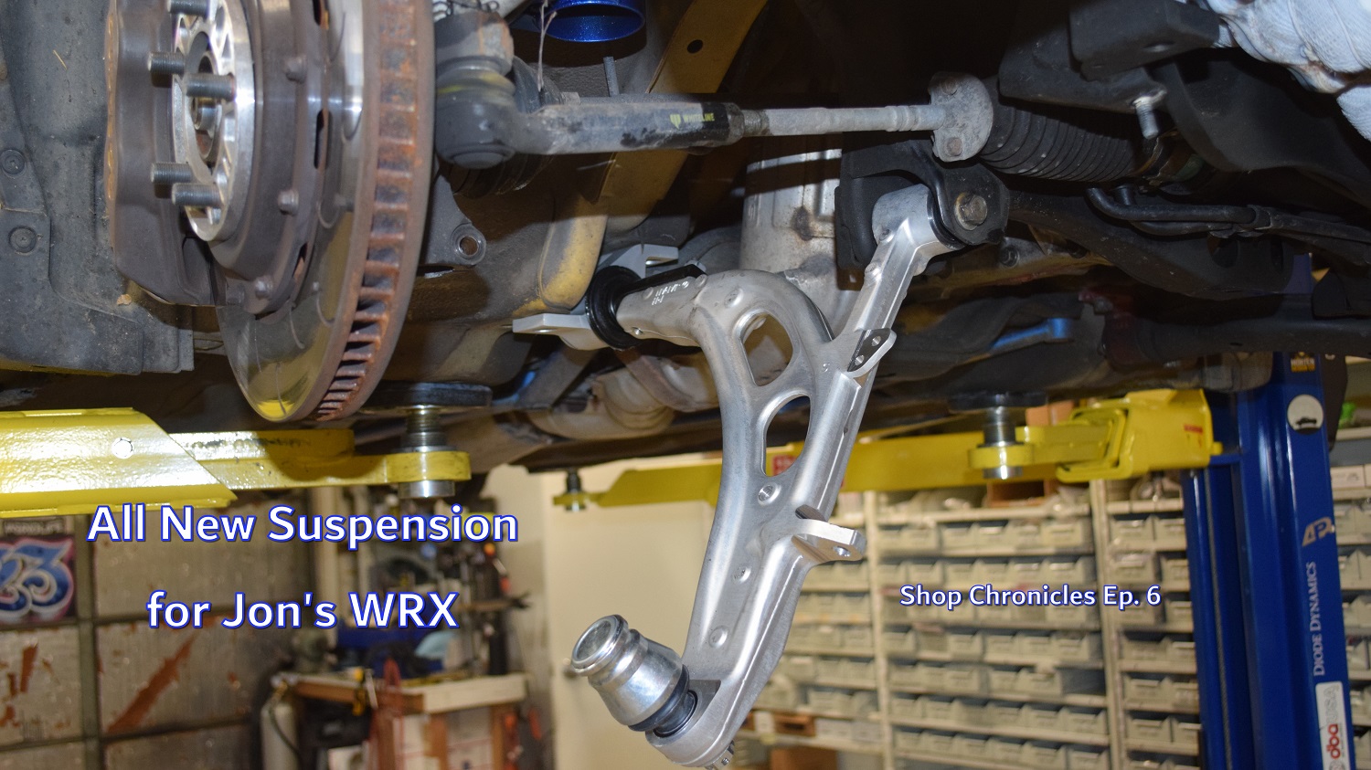 All New Suspension for Jon's WRX