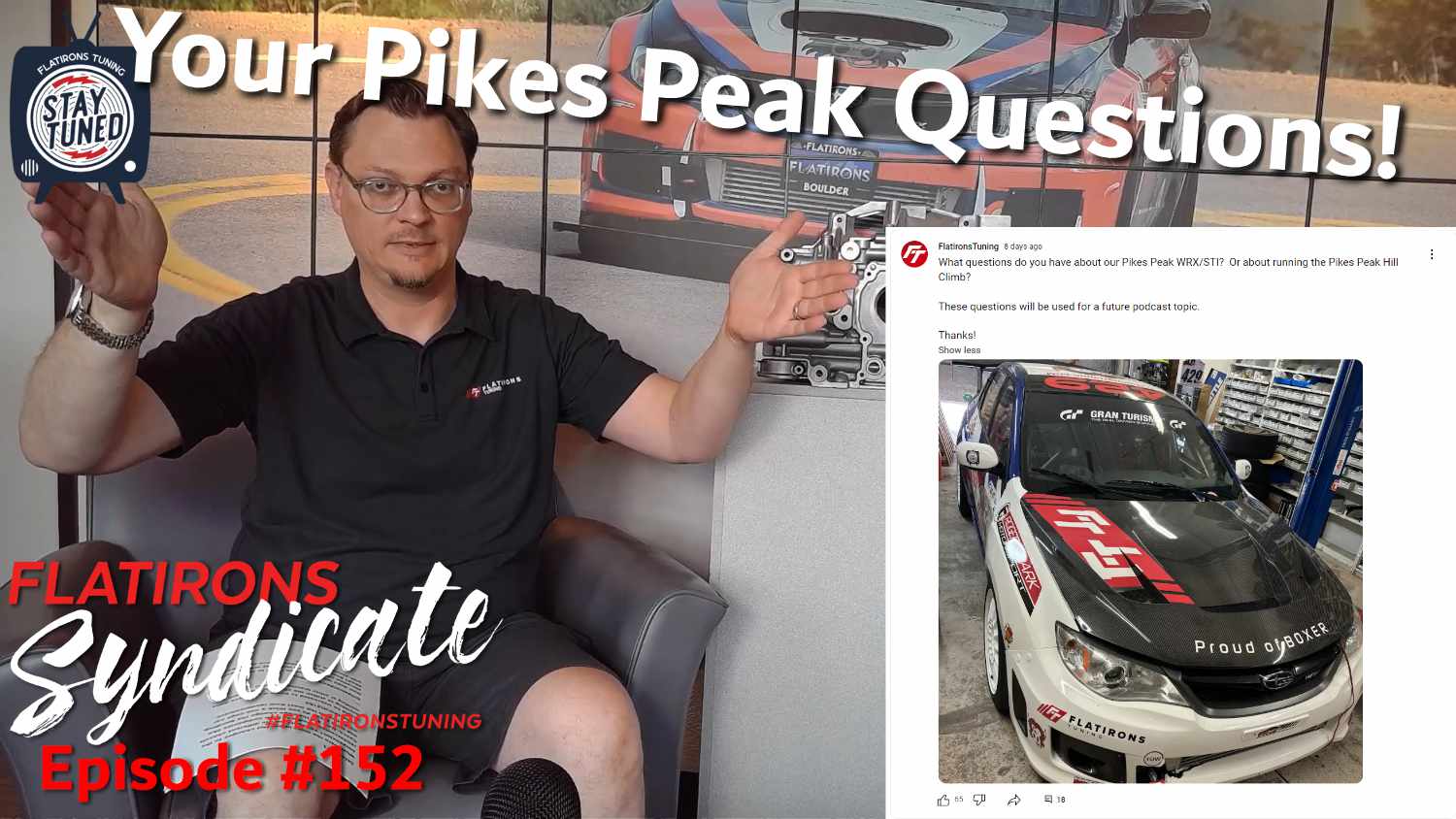 Your questions about our Pikes Peak WRX STI Answered!