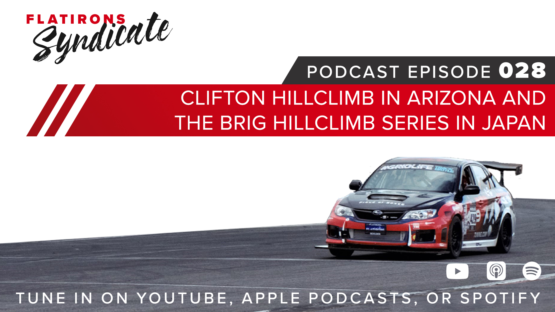 What do the Clifton Hillclimb in Arizona and the Brig Hillclimb Series in Japan have in common?