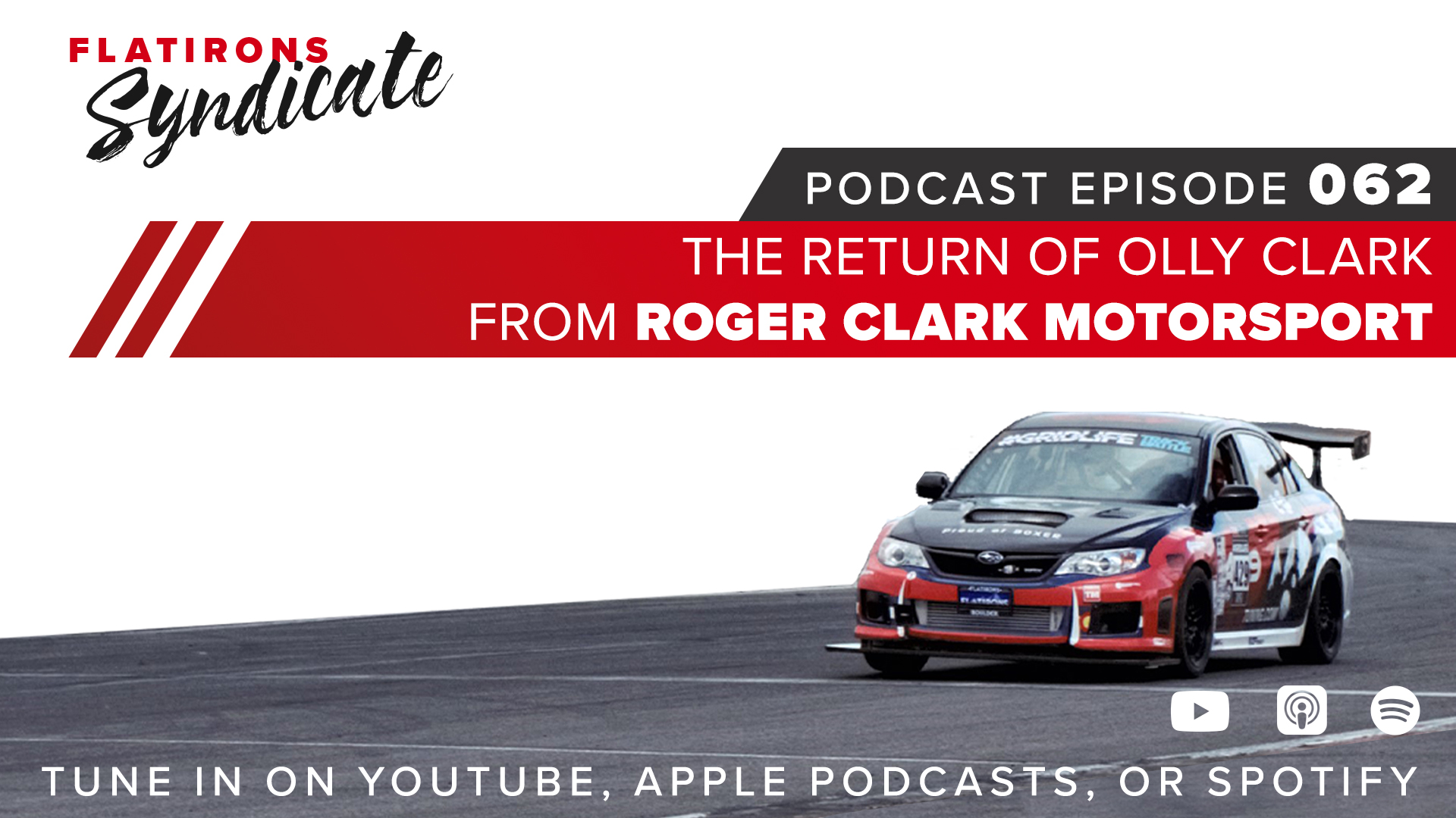 Olly Clark from Roger Clark Motorsport is back on the Podcast!