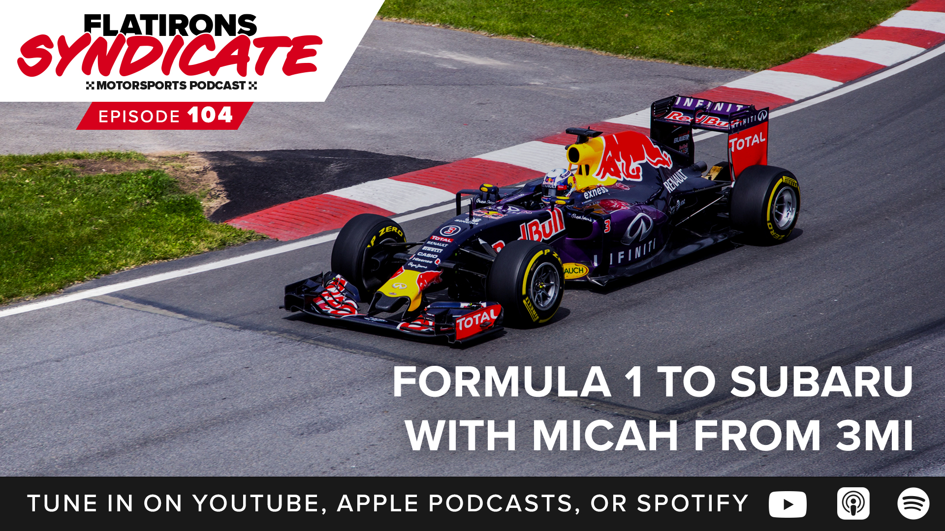 Formula 1 engines to Subaru engines with Micah from 3MI Racing