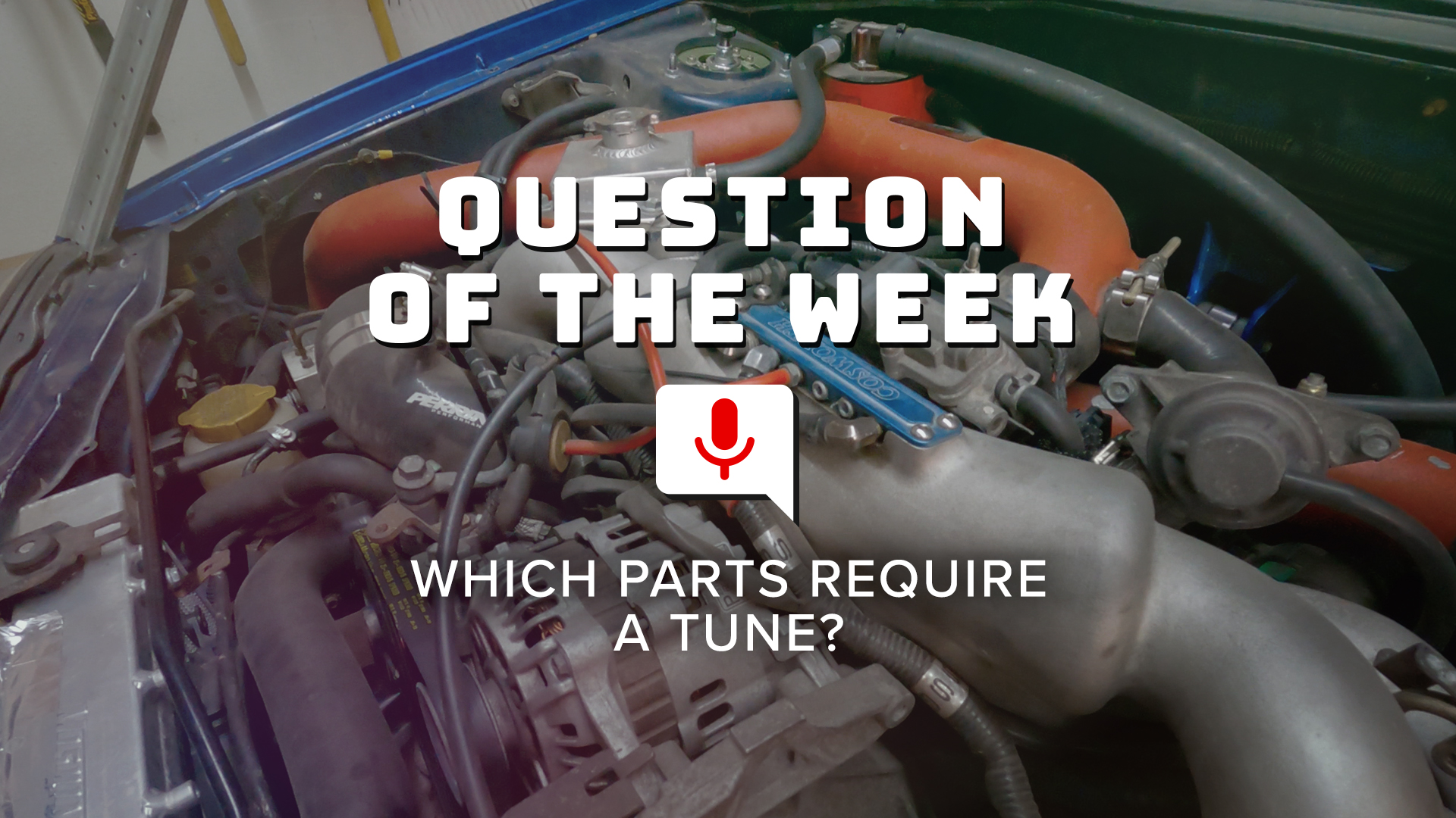 Which Subaru parts require a Tune?