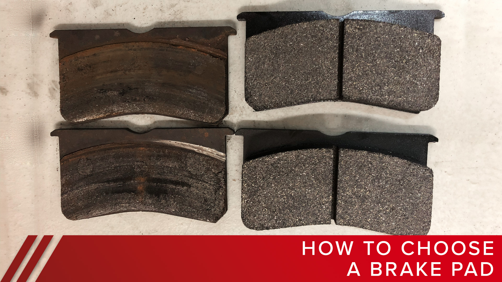 How to pick a brake pad