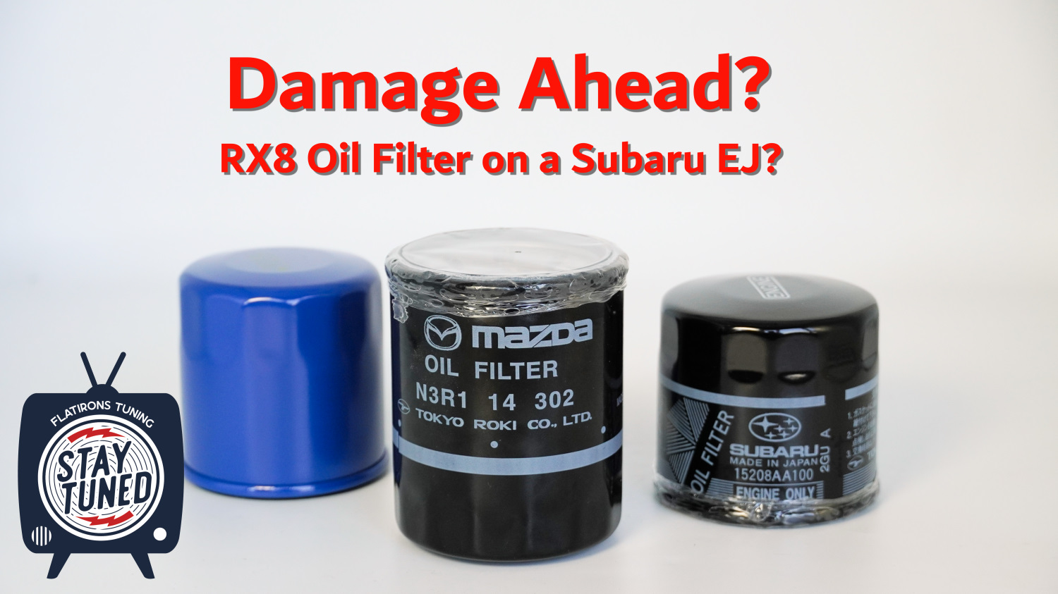 An RX8 Oil Filter on a Subaru?