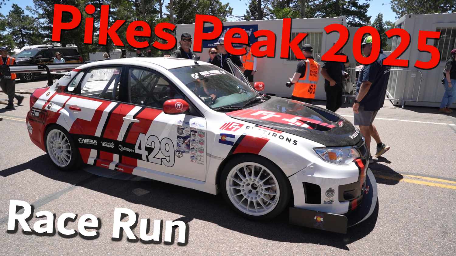 Flatirons Tuning 2025 Pikes Peak Race Run