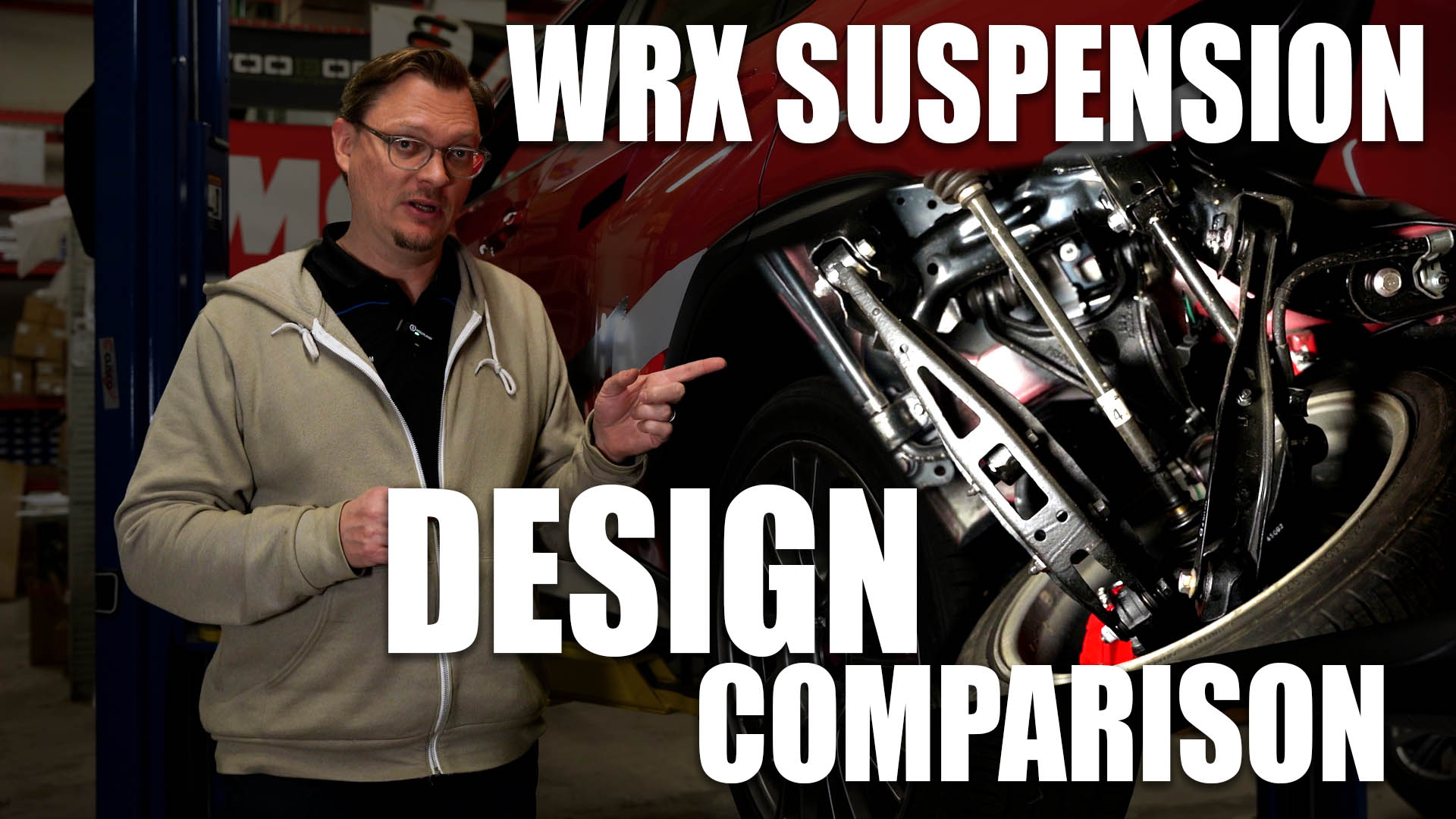 What's different about the VB WRX Rear Suspension?