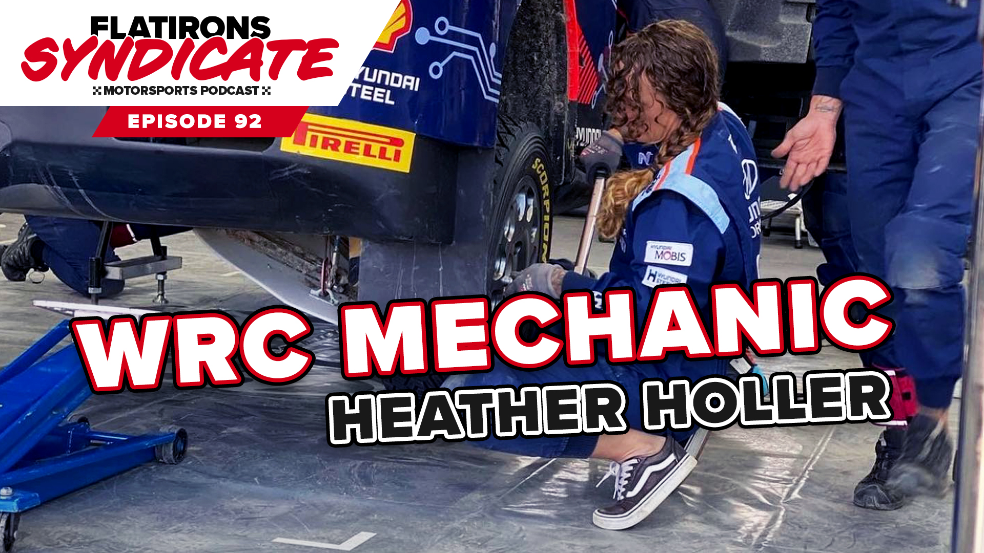 WRC Mechanic Heather Holler