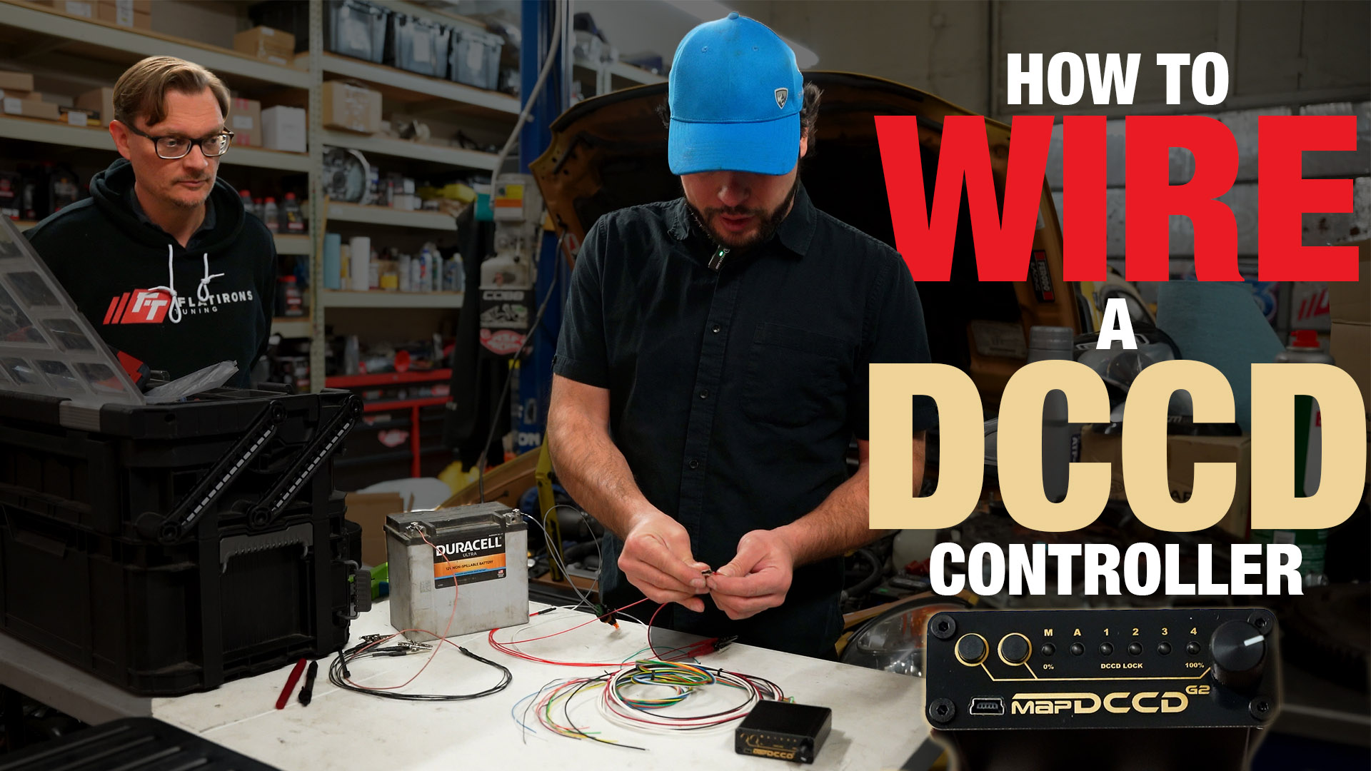 Wiring Guide for MAP DCCD Controller, and MAP VSSP Wheel Speed adapter