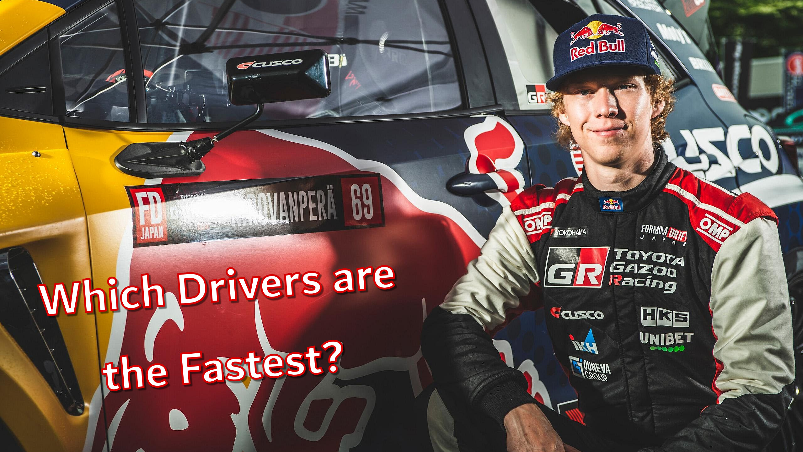 Which drivers are the fastest?  WRC driver Drifts