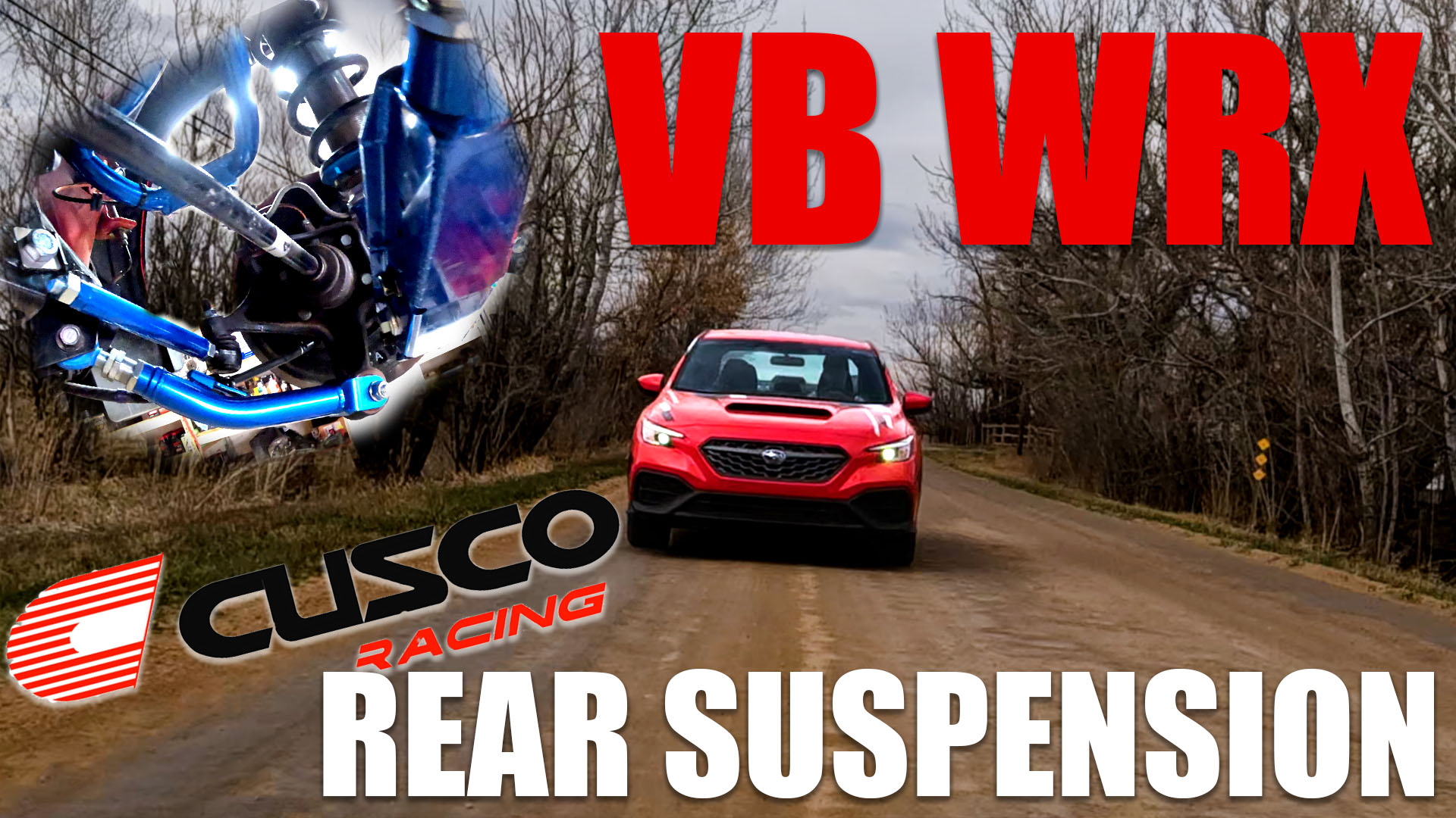 Will Full Cusco Rear Suspension on our VB WRX make it better?