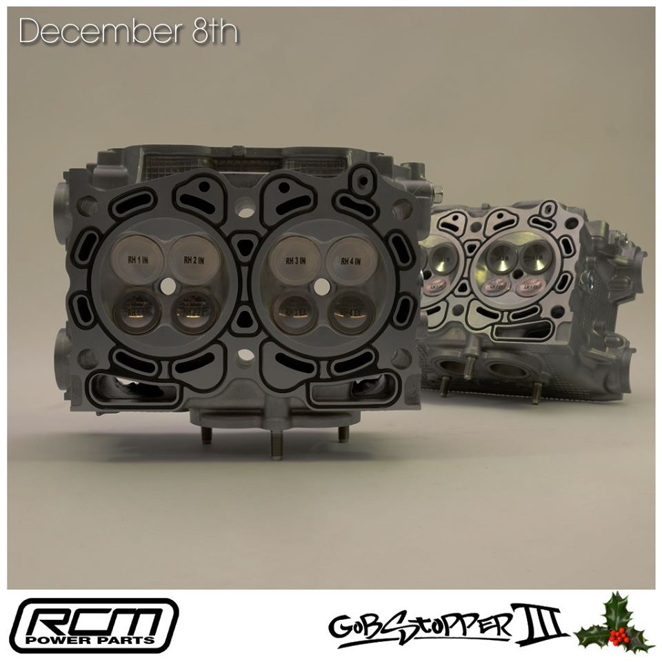 Gobstopper 3 Cylinder Heads