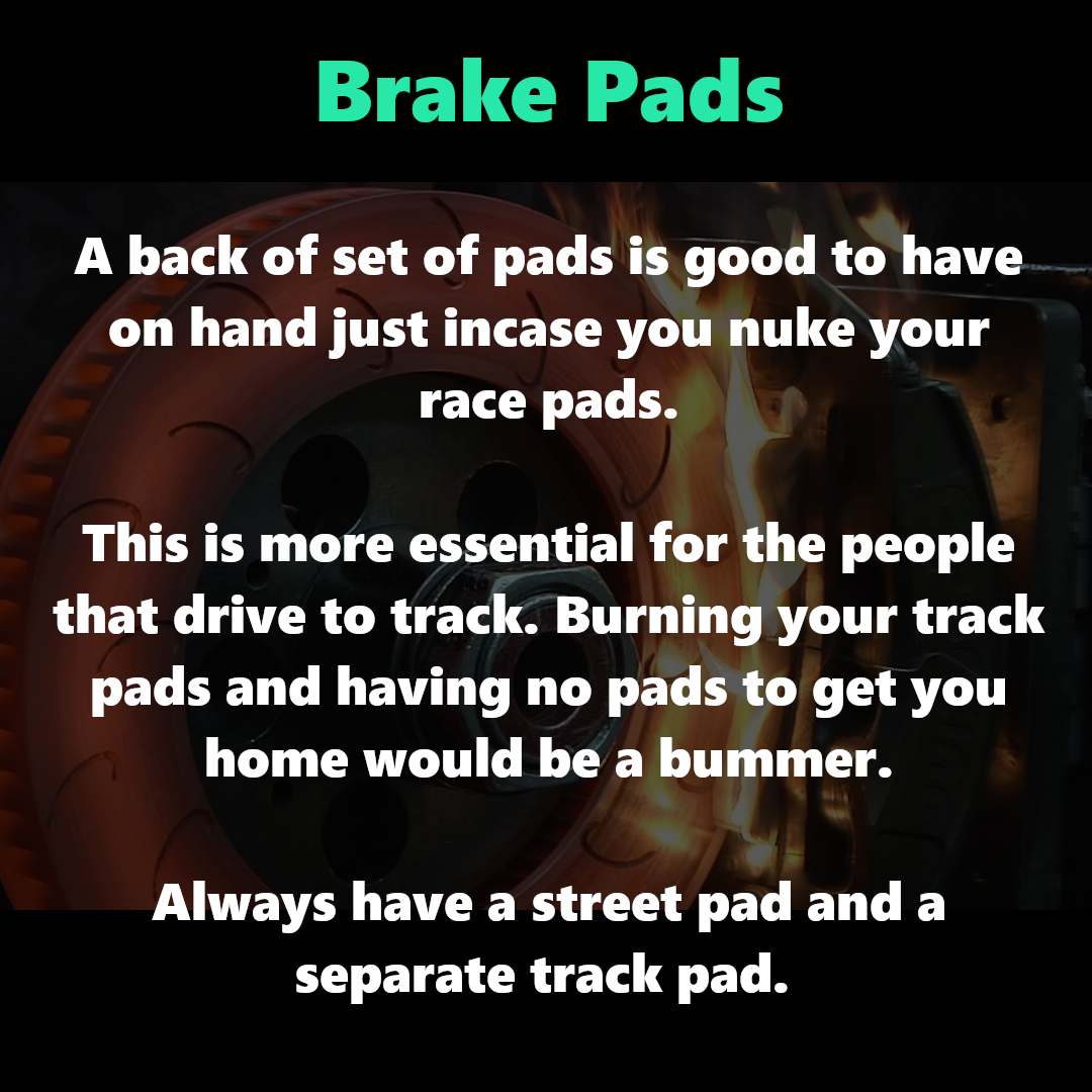 Track Day Brake Pads
